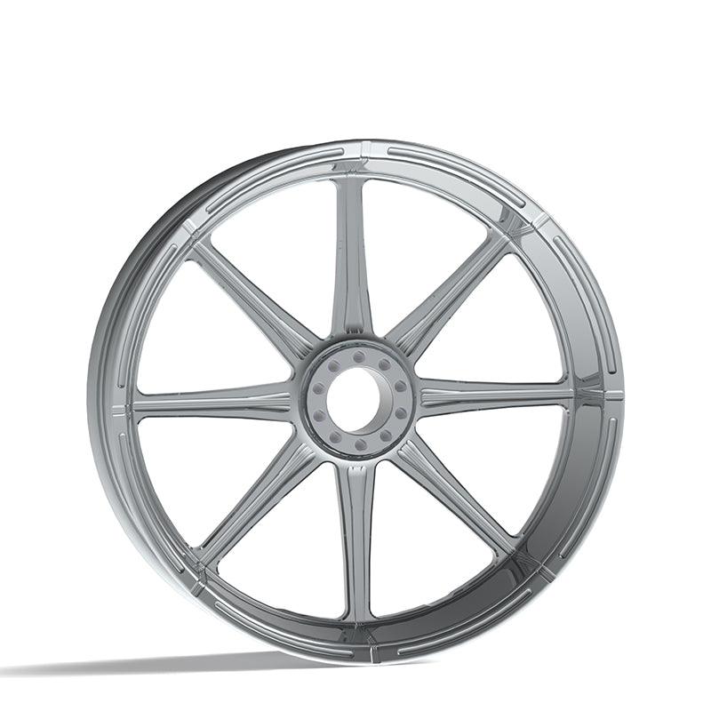 Revtech 18"×5.5" Rear Wheel Rim Velocity Chrome Fit For Harley Touring Models 2008-Up US  Custom Chrome USA (3811)