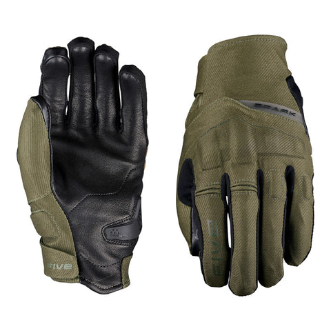 Five 5 Gloves 03 URBAN SPARK Leather Men's Motorcycle Size S~XXXL Khaki