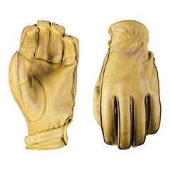 Five 5 Gloves 04 CUSTOM IOWA 66 Leather Men's Motorcycle Glove S~XXXL Brush Gold