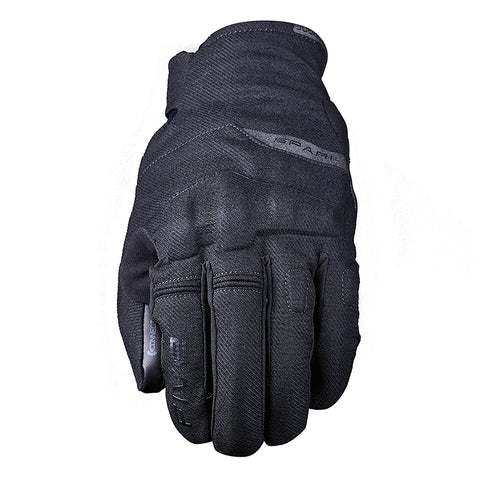 Five 5 Gloves 03 URBAN SPARK WP Black Leather Men's Motorcycle Glove Size S~XXXL