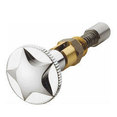 Custom Chrome Moto Motorcycle Carb Chrome Star Enrichener Choke Knob Fit For S & S Carburetors