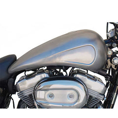 Santee Stretched 4 Gal Tank Screw Bung Indented Fit For Harley Sportster 883 1200 07-14