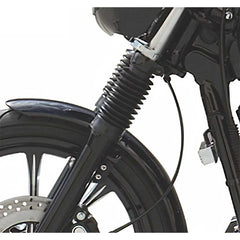 Custom Chrome 1 Pair Motorcycle 39mm Fork Covers Front Gaiters Shock Boots Fit For Harley
