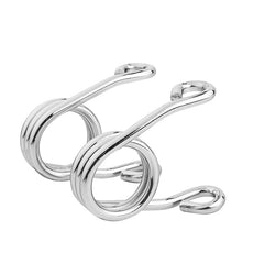 Jammer 2'' Chrome Scissor Type Solo Seat Springs Fit For Harley Chopper Bobber Yamaha