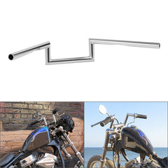 Jammer 1" Handlebar 4" Rise 60's Dimpled Narrow Z-Bar Fit For Harley 1"Clamp New