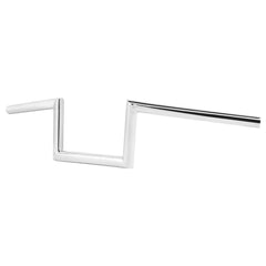Jammer 1" Wide Z-Bar 6" Rise 60's Handlebar Non-dimpled Fits For Harley 1" Clamp
