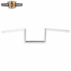Jammer 1" Wide Z-Bar 6" Rise 60's Handlebar Non-dimpled Fits For Harley 1" Clamp