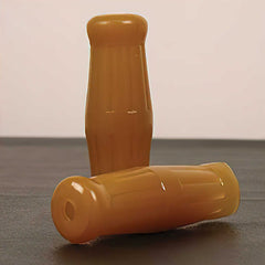 Custom Chrome Natural Throttle Handlebar Grips Fit For Harley Late Big Twins Sportster 1973-Up