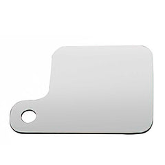 Jammer Chrome State Inspection Tag Sticker Renewal Holder Display Plate For Motorcycles