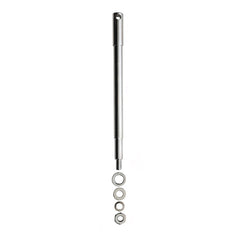 Custom Chrome Chrome Front Axle & Hardware Kits Fit For Harley 4-speed FL 1973-1980 FXWG 80-83