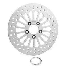 Custom Chrome 11.5" Rear Brake Rotor 5-Hole Fits For Harley Touring 1984-2007 Dyna Softail 1984-2017