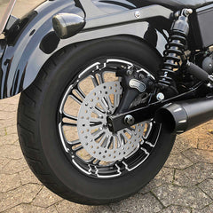 Custom Chrome 11.5" Rear Brake Rotor 5-Hole Fits For Harley Touring 1984-2007 Dyna Softail 1984-2017