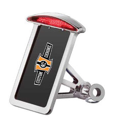 Custom Chrome Chrome LED Side Mount Taillight Frame Fits For Harley 5-speed Softail 1987-1999