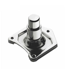 Custom Chrome Chrome Solenoid Cover Starter Button Switch Fits For Motorcycle Stock Bike New