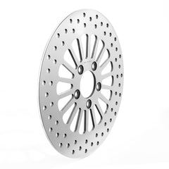 Custom Chrome 11.8" Rear Brake Rotor Polished Fit For Harley V-Rod & 2008-later Touring models