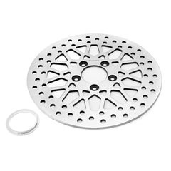 Custom Chrome 11.5" Front Brake Rotor Mesh Fit For Harley Touring 1984-2007 Softail 1984-2014 XL 1984-2013