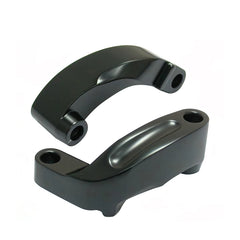 Custom Chrome Black Smooth Mirror Relocation Extension Kits Fit For Harley Davidson Motorcycle