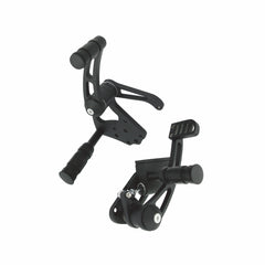 Custom Chrome 5/8" Forward Controls Kits Black For Harley Softail 1986-1999 FL/FX /FXWG 1958-1986
