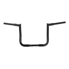 Santee 12" Rise Handlebar 1.25"Ape Hanger Bar Fit For Harley Touring FLHT 1982-up Gloss Black Chrome