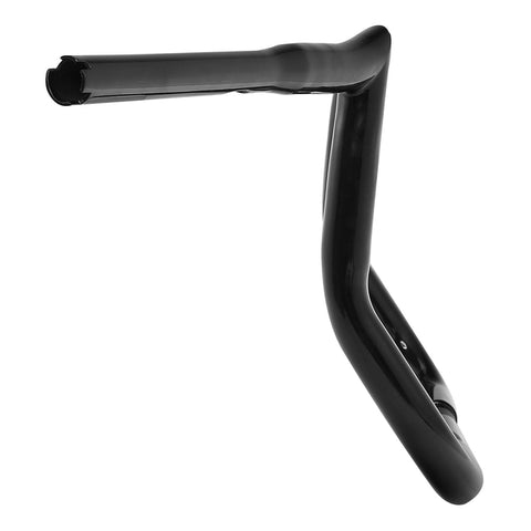 Santee 12" Rise Handlebar 1.25"Ape Hanger Bar Fit For Harley Touring FLHT 1982-up Gloss Black Chrome