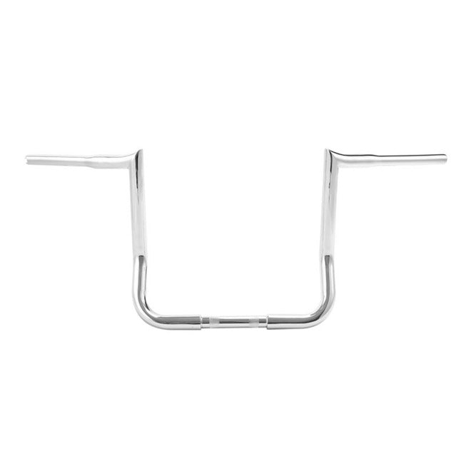 Santee 14" Rise Handlebar 1.25"Ape Hanger Bar Fit For Harley Touring FLHT 1982-up Gloss Black Chrome