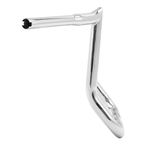 Santee 14" Rise Handlebar 1.25"Ape Hanger Bar Fit For Harley Touring FLHT 1982-up Gloss Black Chrome