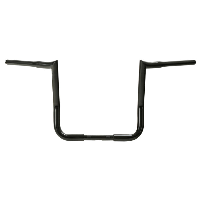 Santee 14" Rise Handlebar 1.25"Ape Hanger Bar Fit For Harley Touring FLHT 1982-up Gloss Black Chrome