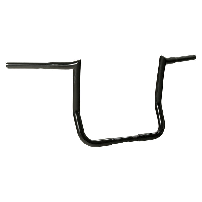 Santee 14" Rise Handlebar 1.25"Ape Hanger Bar Fit For Harley Touring FLHT 1982-up Gloss Black Chrome