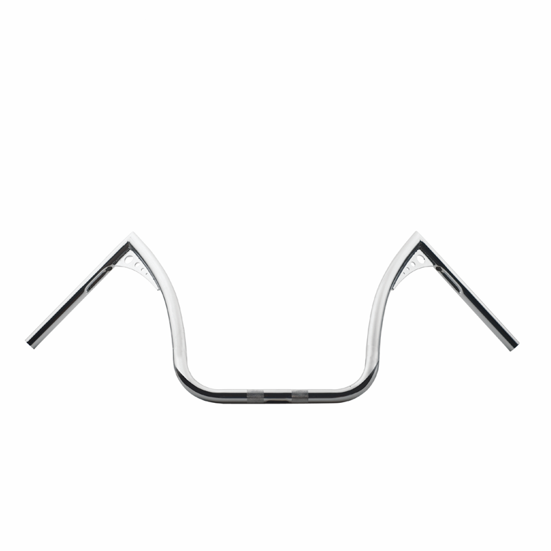 Custom Chrome 1" Drilled Handlebar 15" Rise Ape Hanger Chrome Fits For Harley Touring FLH/FLHT Chrome