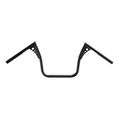 Custom Chrome 1" Drilled Handlebar 15" Rise Ape Hanger Fits For Harley Touring FLH/ FLHT Black