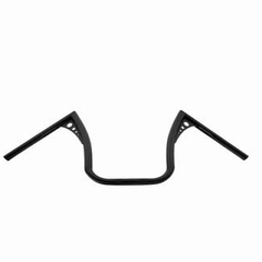 Custome Chrome 1" Handlebar 15" Rise Narrow Drilled Bar Gloss Black Fits For Harley Touring FLH/ FLHT