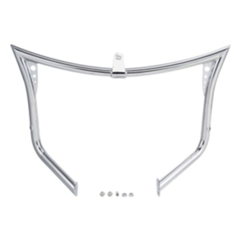 Custom Chrome 1-1/4"Engine Guard Crash Highway Bar Chrome Gloss Black Fits For Harley Touring Models 97-08