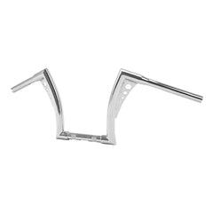Custom Chrome 1.25" Fat Handlebar 11" Rise Hanger Bar Chrome Gloss Black Fit For Harley Electra Glide FLHT