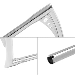 Custom Chrome 1.25" Fat Handlebar 11" Rise Hanger Bar Chrome Gloss Black Fit For Harley Electra Glide FLHT
