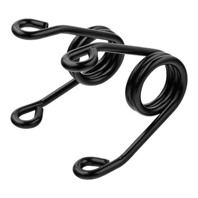 Custom Chrome Chrome Black 3"Properly Wound Scissor Springs For Harley Chopper/Bobber Moto Solo Seat