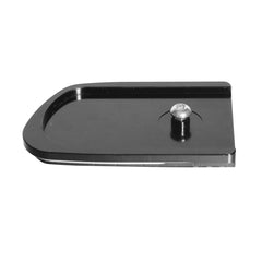 Custom Chrome Rebel Large Brake Pedal Pad Chrome, Black Anodized Fit For Harley Touring Softail Trike