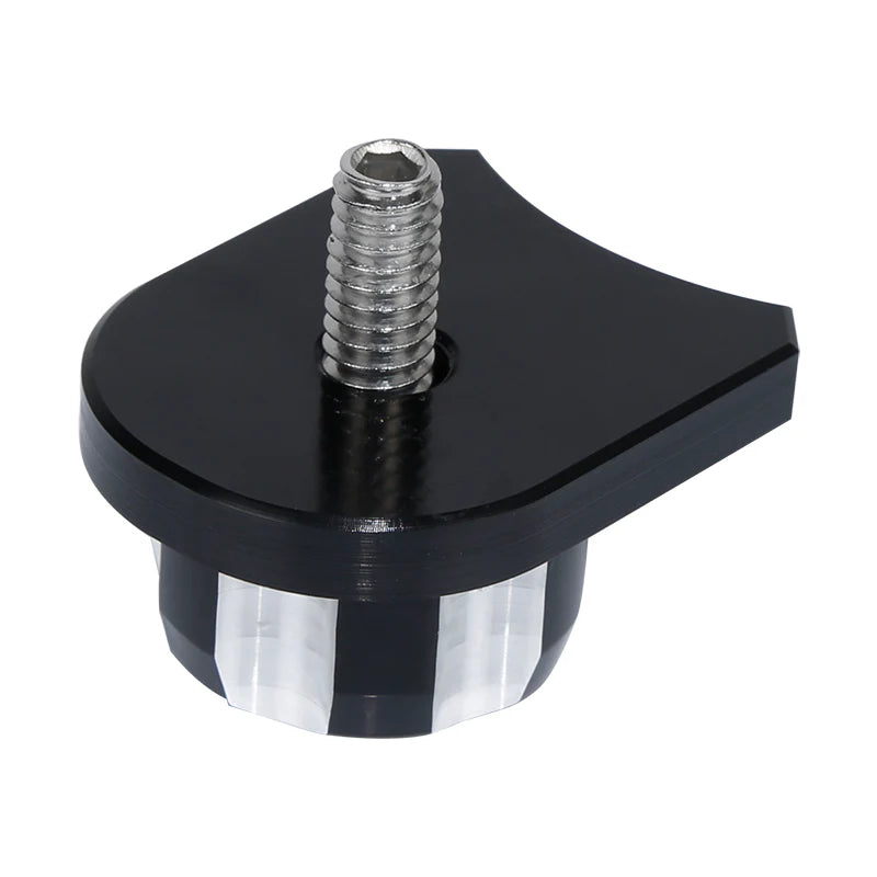 Aluminum Rear Seat Screw Bolt Mount Knob Cover Fit For Harley Touring 1996-2024