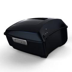 HR3 Mako Shark Fade 13.7" King Size Touring Trunk Luggage For 14-24 Harley Touring