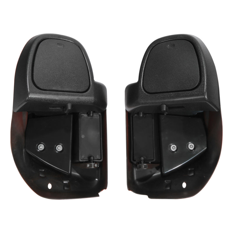 HR3 Pearl Red & Dark Alloy Vented Lower Fairing Kit For Harley Touring models 2014-2024