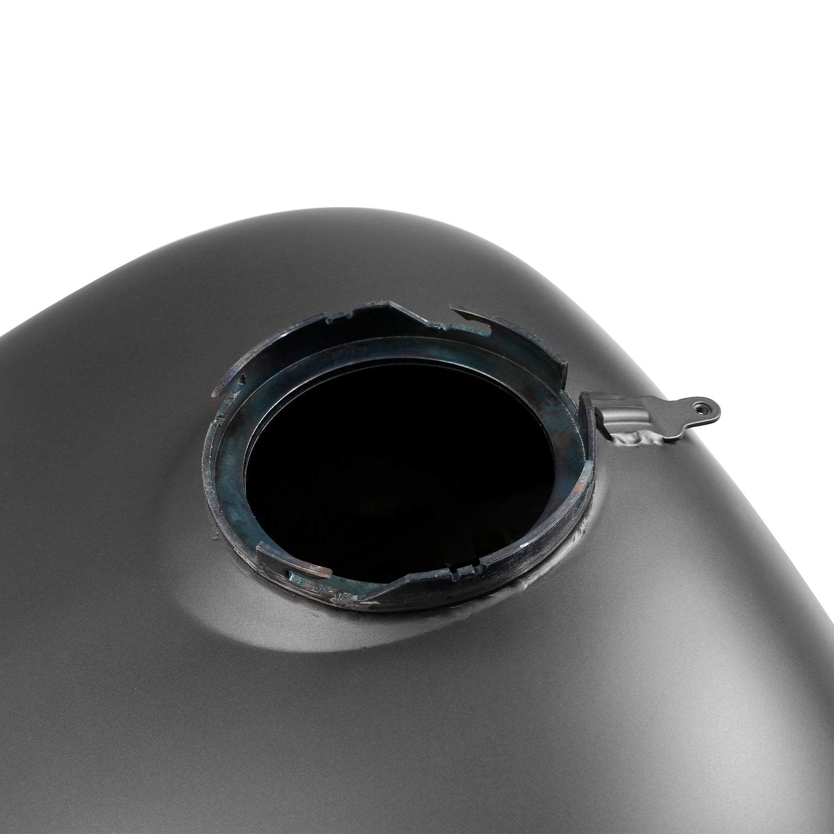 HR3 Industrial Gray Denim Fuel Gas Tank For 2008-2023 Harley Touring Models