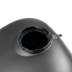 HR3 Industrial Gray Denim Fuel Gas Tank For 2008-2023 Harley Touring Models