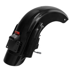 Cusomt Chrome CVO Style Smoke Lens LED Rear Fender System Fit For Harley Touring '09-'13