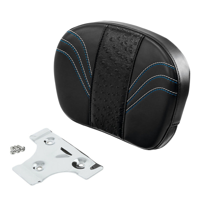 C.C. RIDER Passenger Backrest Sissy Bar Backrest For Harley Touring CVO Road Glide Street Glide Road King Electra Glide