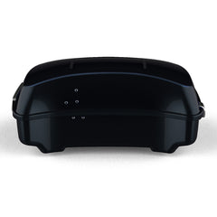 HR3 Mako Shark Fade 10.7" Chopped Style Touring Trunk Luggage For Harley Touring 2014-2024