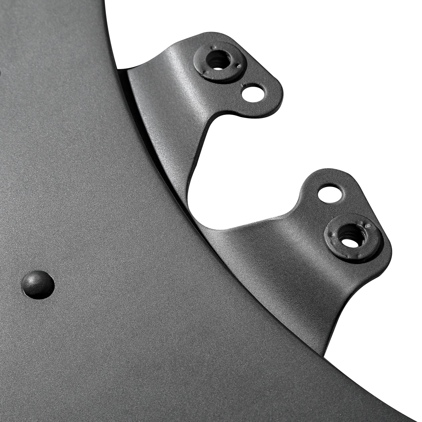 HR3 Industrial Gray Denim Motorcycle 18" Wide Tire Front Mudguard Fender For Harley Touring Models 2014-2023