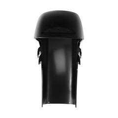 Custom Chrome Primer Black Front Fender Unpainted Fit For Harley Touring FLTRK/FLHTK/ FLHT 14+