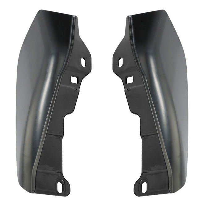Custom Chrome Pair Mid-Frame Air Deflectors Unpainted Fit For Harley Touring Road King 2009-up