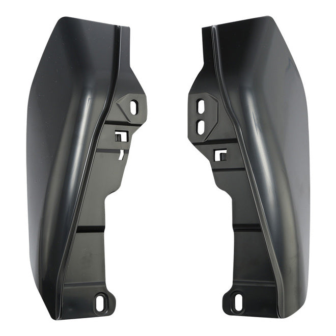 Custom Chrome Mid-Frame Air Deflectors Unpainted Fit For Harley Touring 17-up W/ cool Flow Fan