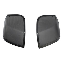 Custom Chrome Primer Black 5"x7" Saddlebag Lid Speaker Grills Fit For Harley Touring 2014-2024