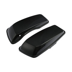Custom Chrome Primer Black Hard Saddlebag Lids Unpainted Fit For Harley Touring Road Glide 14+